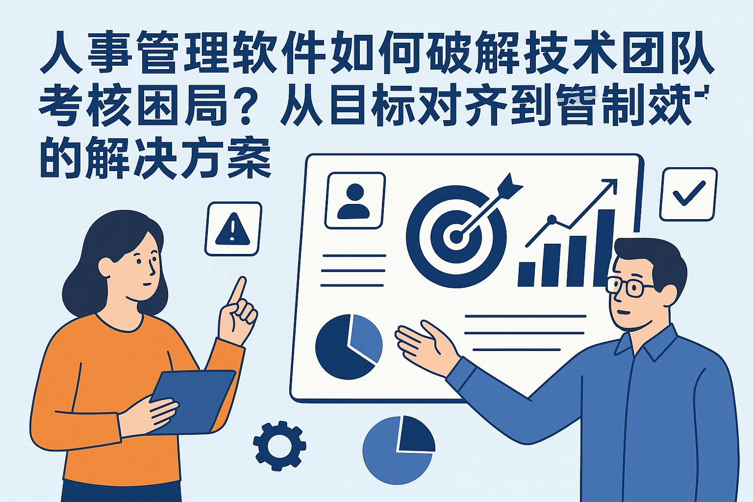 人事管理软件如何破解技术团队考核困局？从目标对齐到数据驱动的解决方案