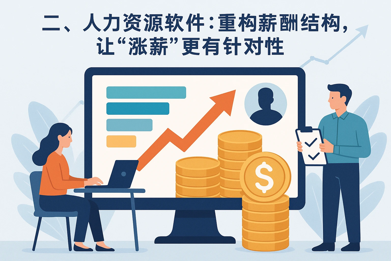 二、人力资源软件：重构薪酬结构，让“涨薪”更有针对性