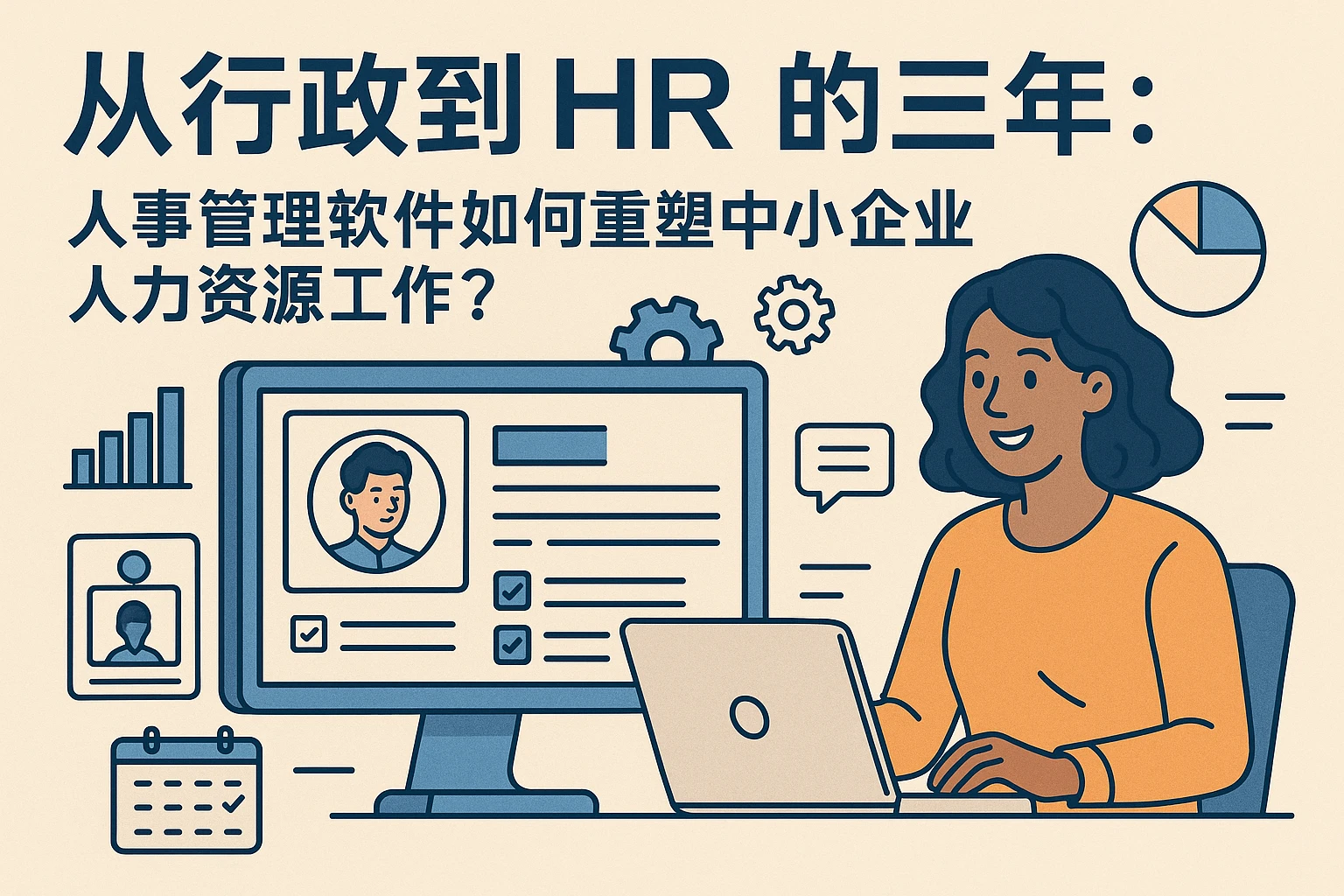从行政到HR的三年：人事管理软件如何重塑中小企业人力资源工作？