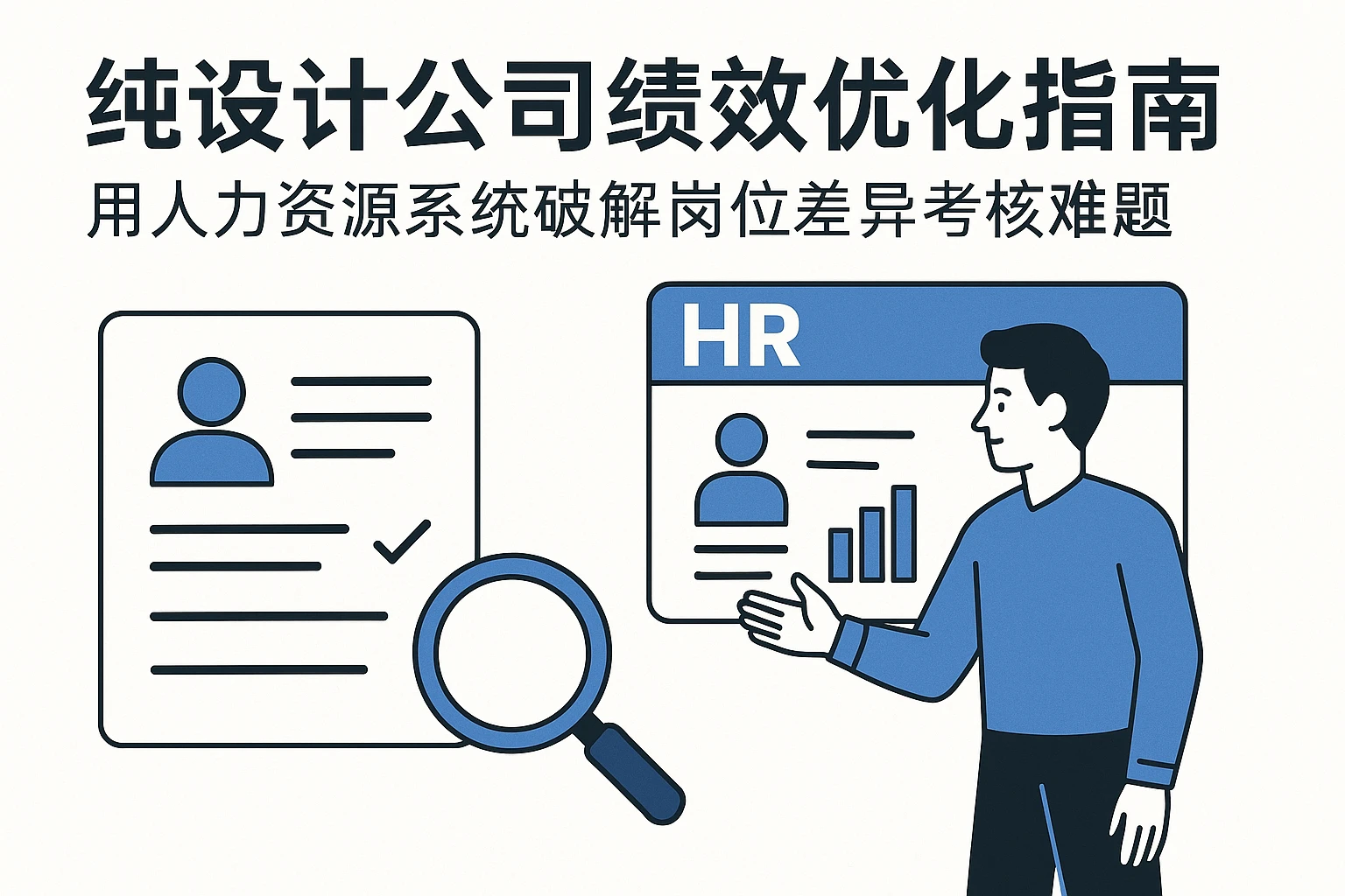 纯设计公司绩效优化指南：用人力资源系统破解岗位差异考核难题