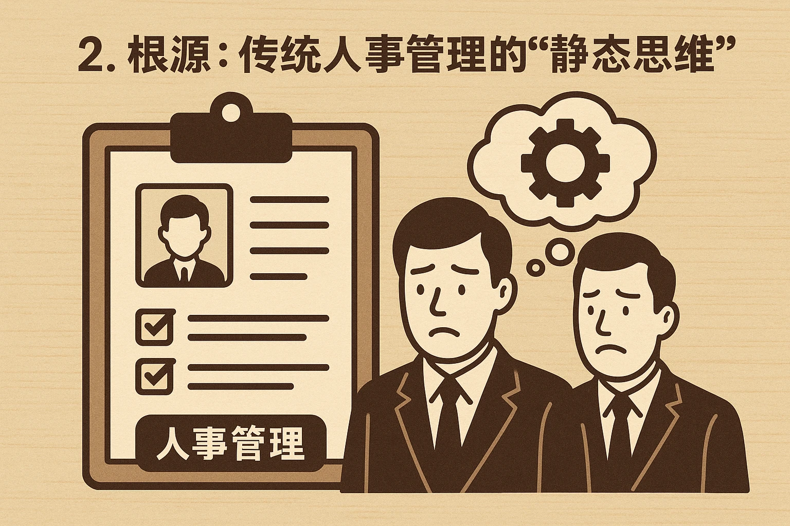 2. 根源：传统人事管理的“静态思维”