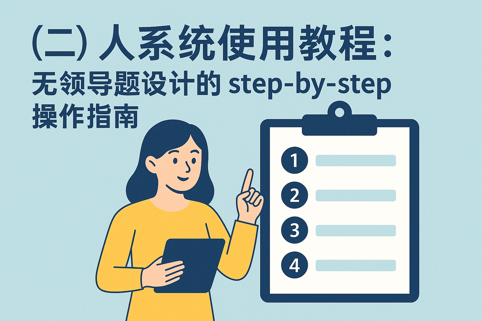 （二）人事系统使用教程：无领导题设计的 step-by-step 操作指南