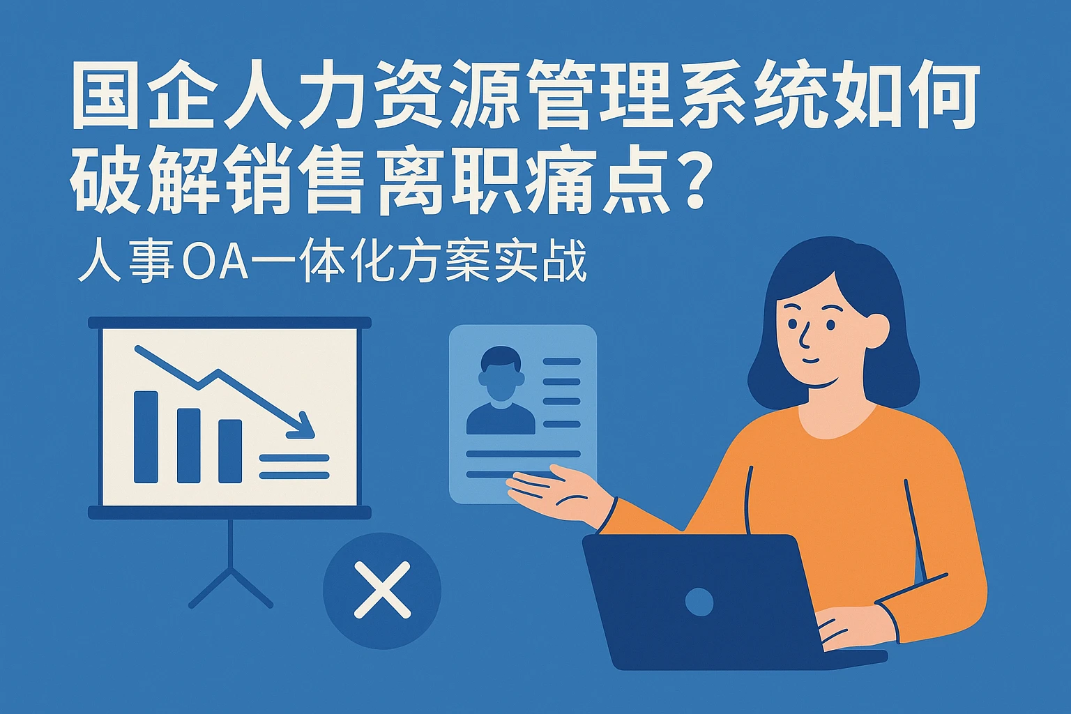 国企人力资源管理系统如何破解销售离职痛点？人事OA一体化方案实战