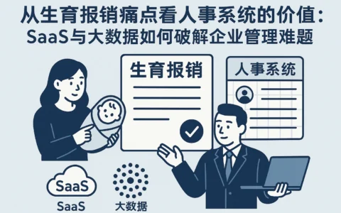 从生育报销痛点看人事系统的价值：SaaS与大数据如何破解企业管理难题