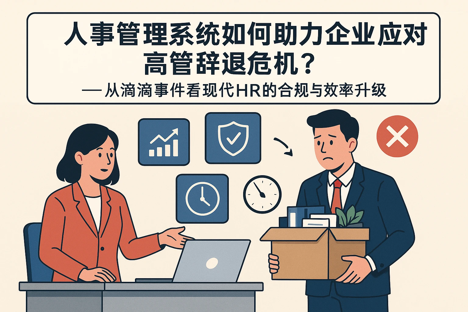 人事管理系统如何助力企业应对高管辞退危机？——从滴滴事件看现代HR的合规与效率升级