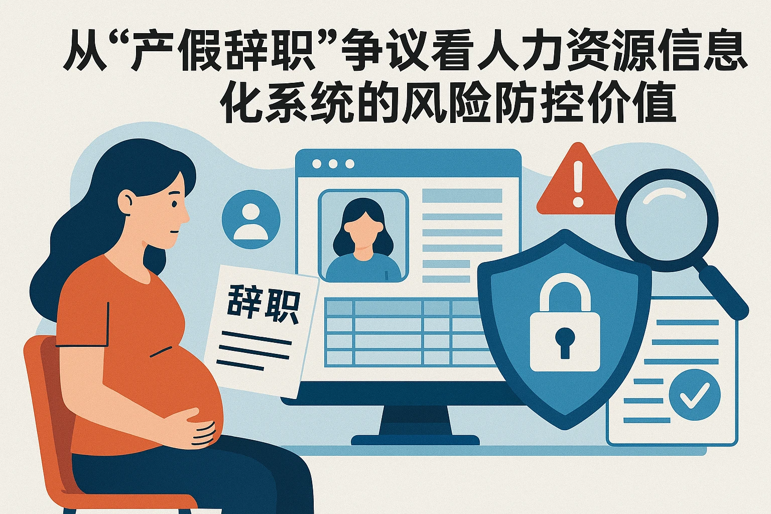 从“产假辞职”争议看人力资源信息化系统的风险防控价值