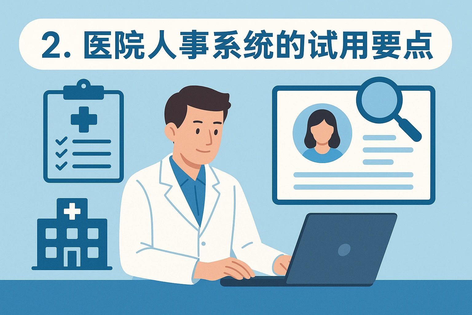 2. 医院人事系统的试用要点