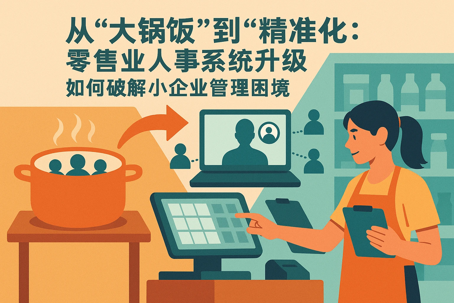 从“大锅饭”到“精准化”：零售业人事系统升级如何破解小企业管理困境