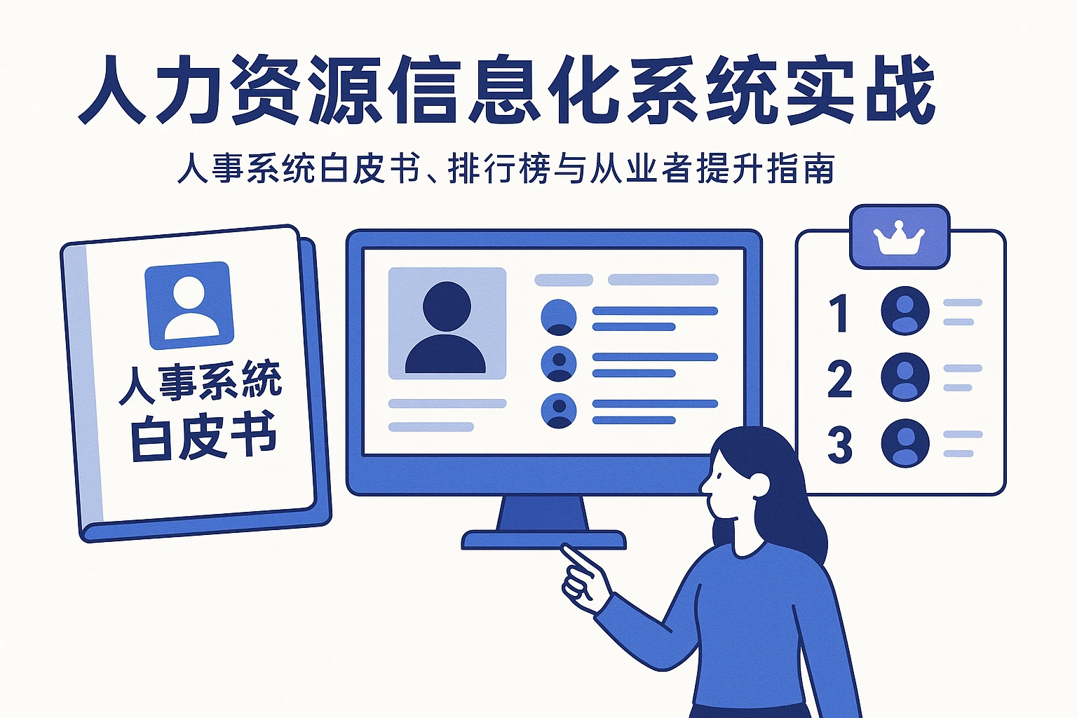 人力资源信息化系统实战：人事系统白皮书、排行榜与从业者提升指南