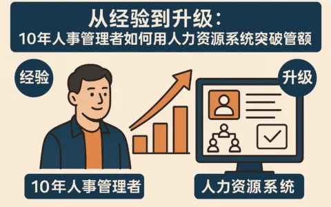 从经验到升级：10年人事管理者如何用人力资源系统突破管理瓶颈