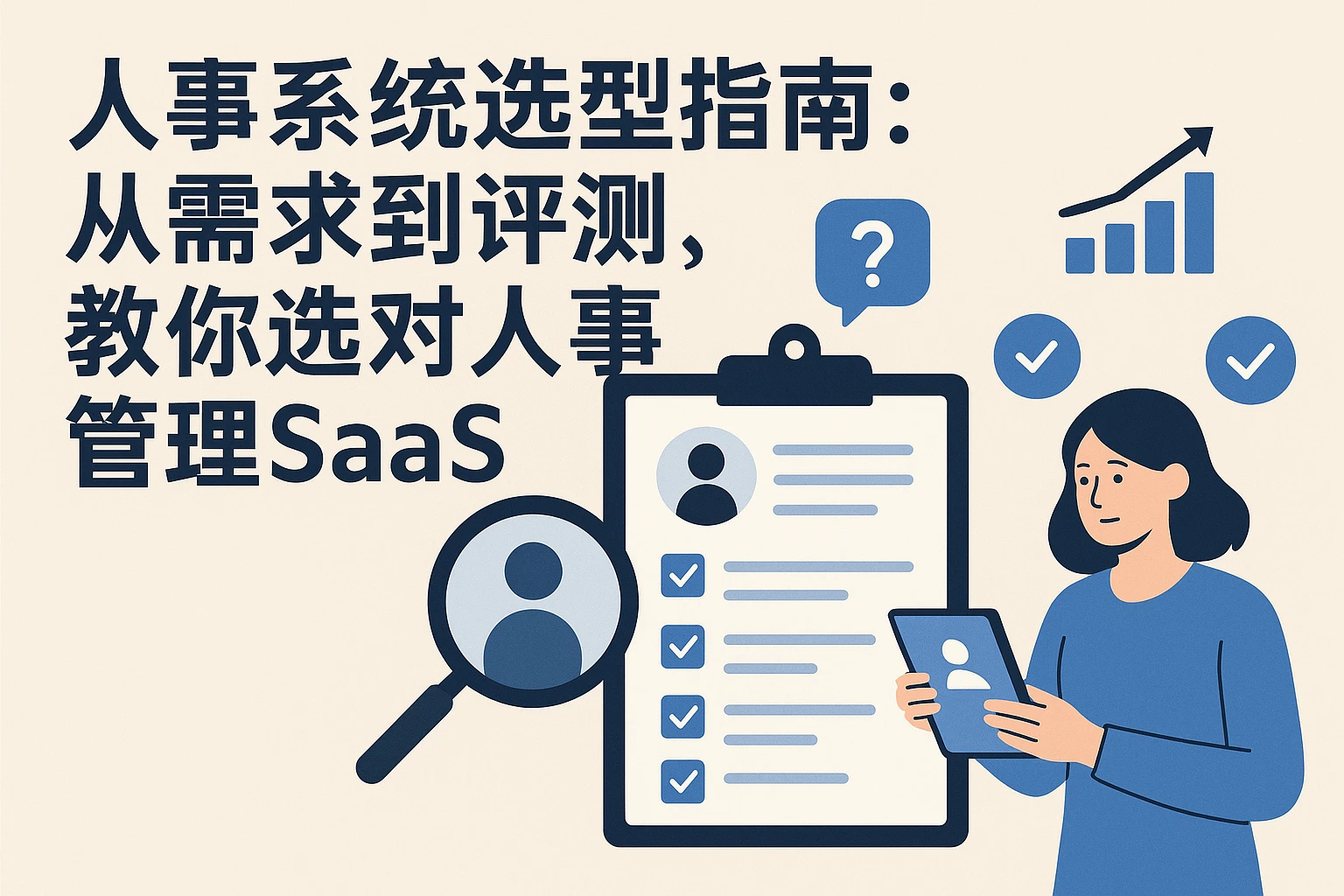 人事系统选型指南：从需求到评测，教你选对人事管理SaaS