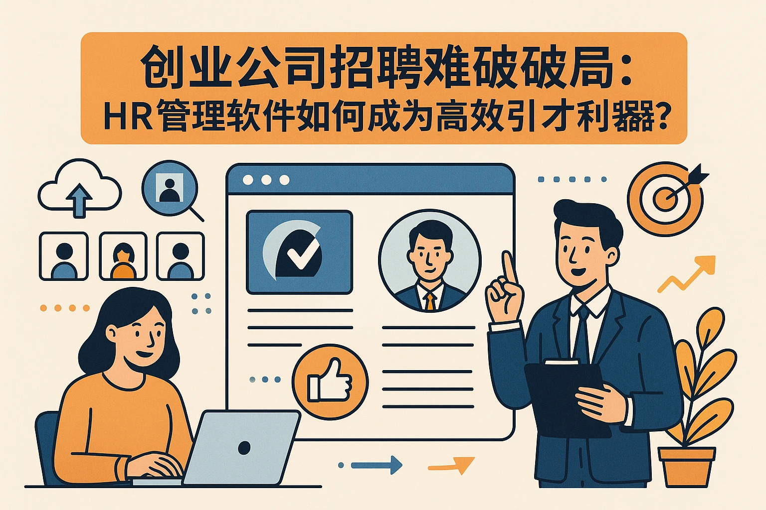 创业公司招聘难破局：HR管理软件如何成为高效引才利器？