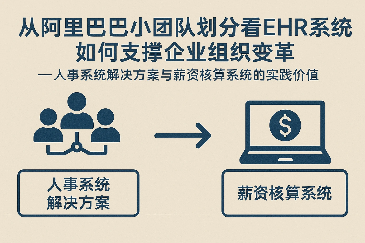从阿里巴巴小团队划分看EHR系统如何支撑企业组织变革——人事系统解决方案与薪资核算系统的实践价值