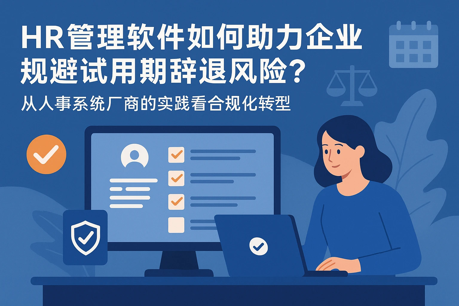 HR管理软件如何助力企业规避试用期辞退风险？——从人事系统厂商的实践看合规化转型
