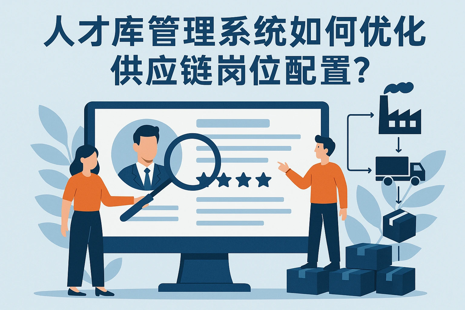 2. 人才库管理系统如何优化供应链岗位配置？