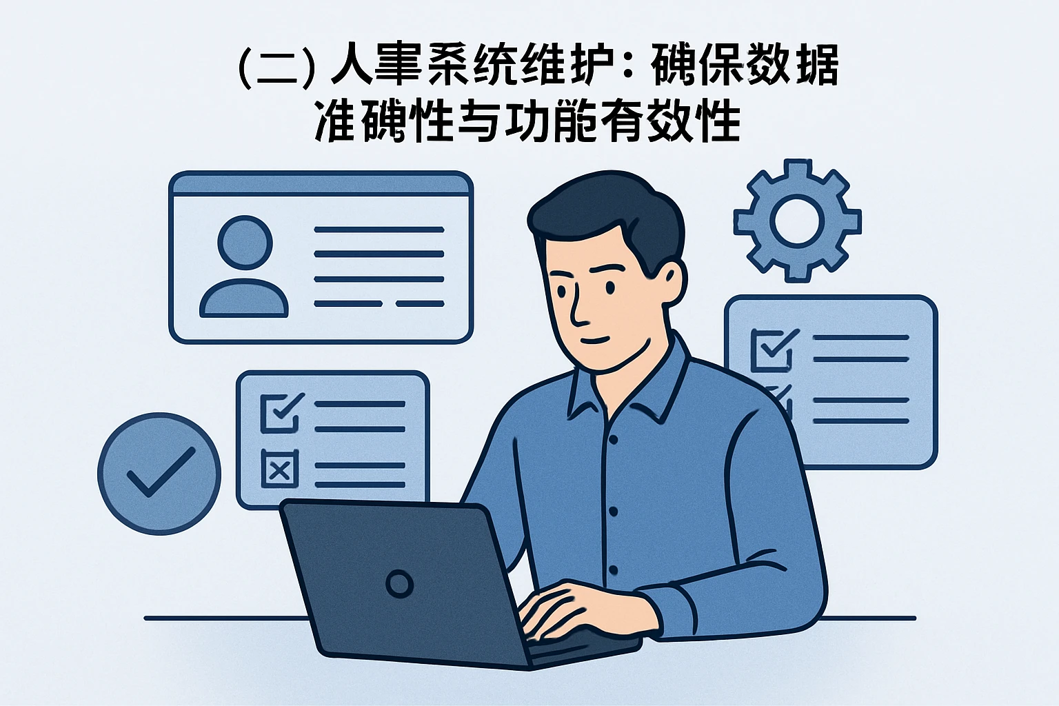 （二）人事系统维护：确保数据准确性与功能有效性