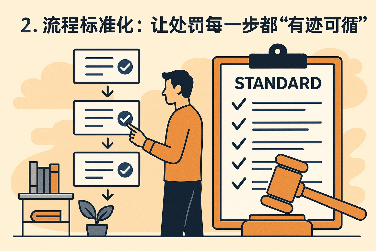 2. 流程标准化：让处罚每一步都“有迹可循”