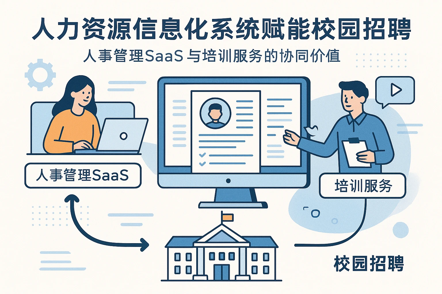 人力资源信息化系统赋能校园招聘：人事管理SaaS与培训服务的协同价值