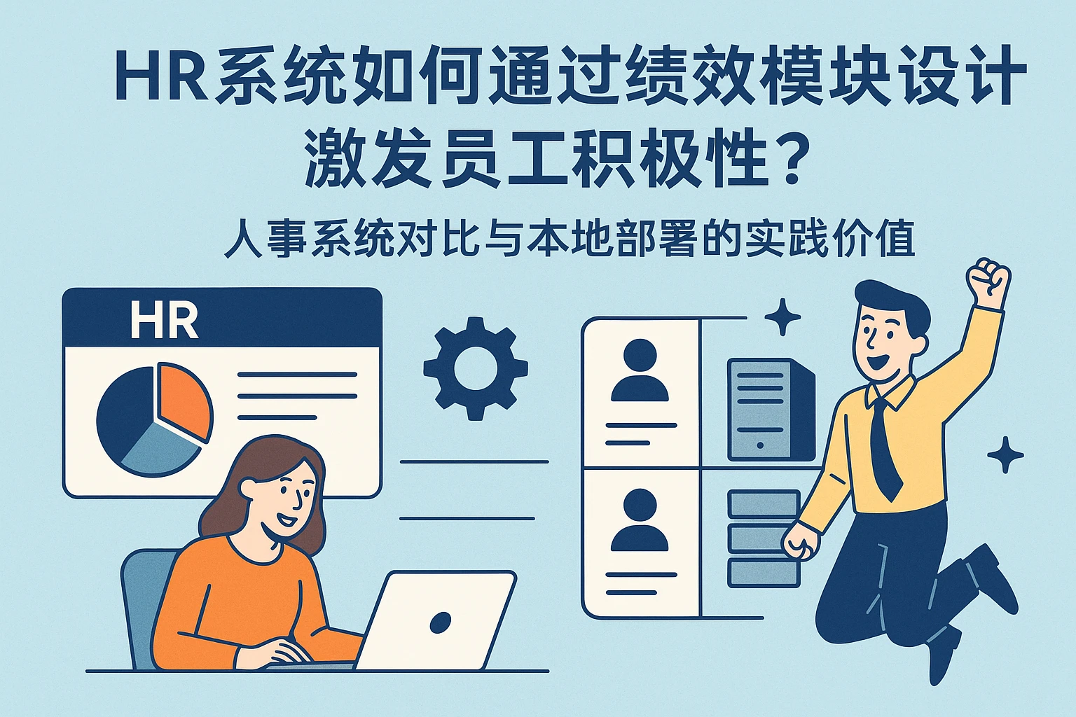 HR系统如何通过绩效模块设计激发员工积极性？人事系统对比与本地部署的实践价值