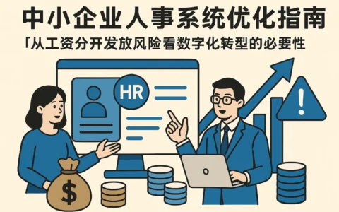 中小企业人事系统优化指南：从工资分开发放风险看数字化转型的必要性