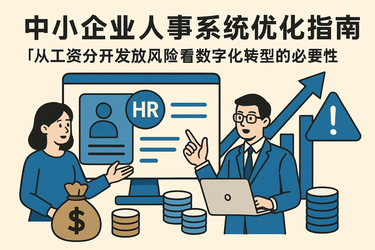 中小企业人事系统优化指南：从工资分开发放风险看数字化转型的必要性