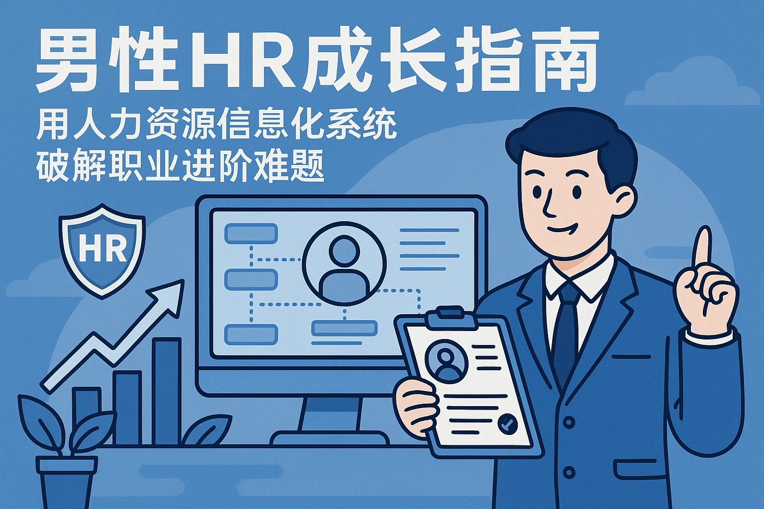 男性HR成长指南：用人力资源信息化系统破解职业进阶难题