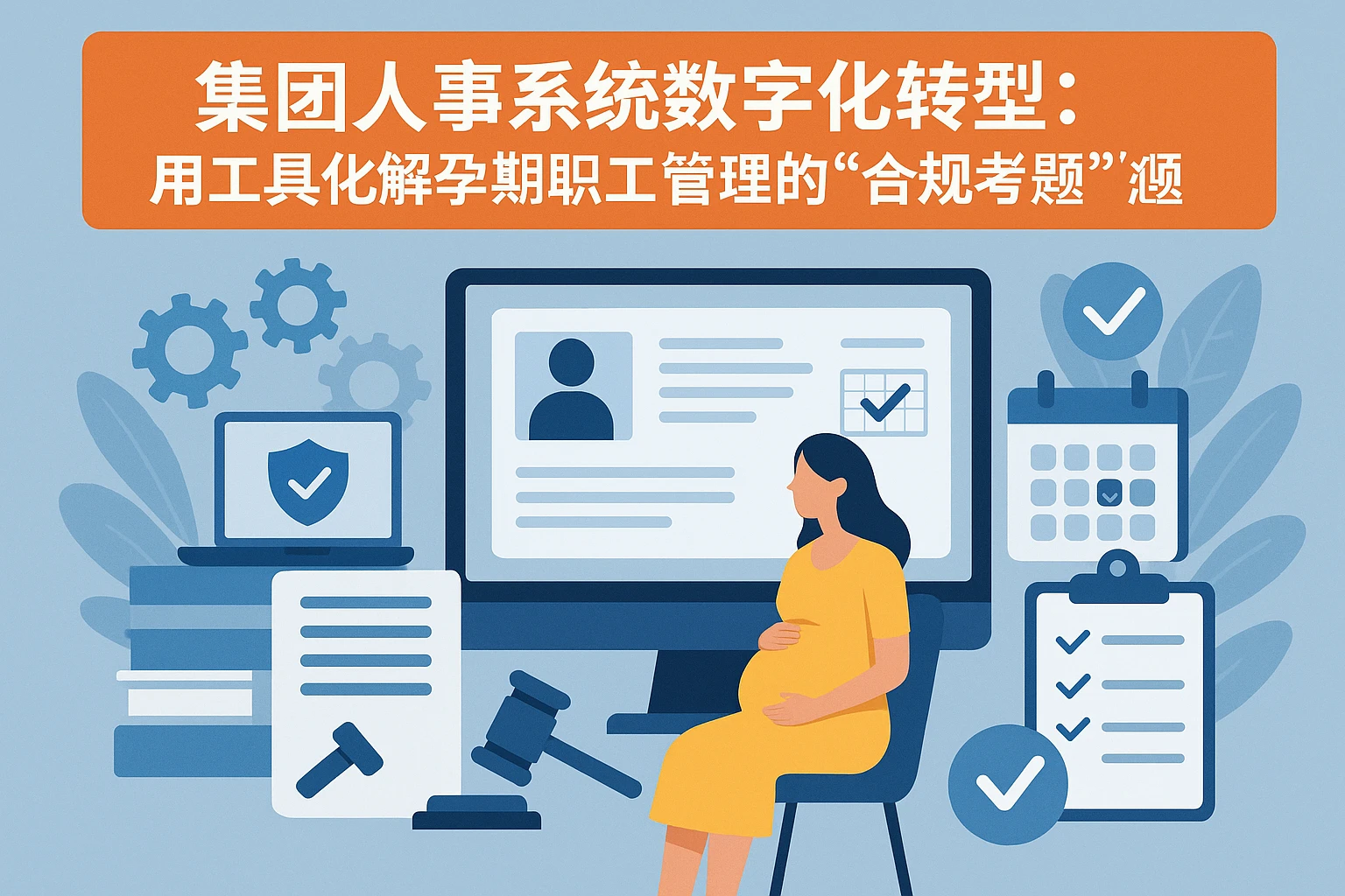 集团人事系统数字化转型：用工具化解孕期职工管理的“合规考题”