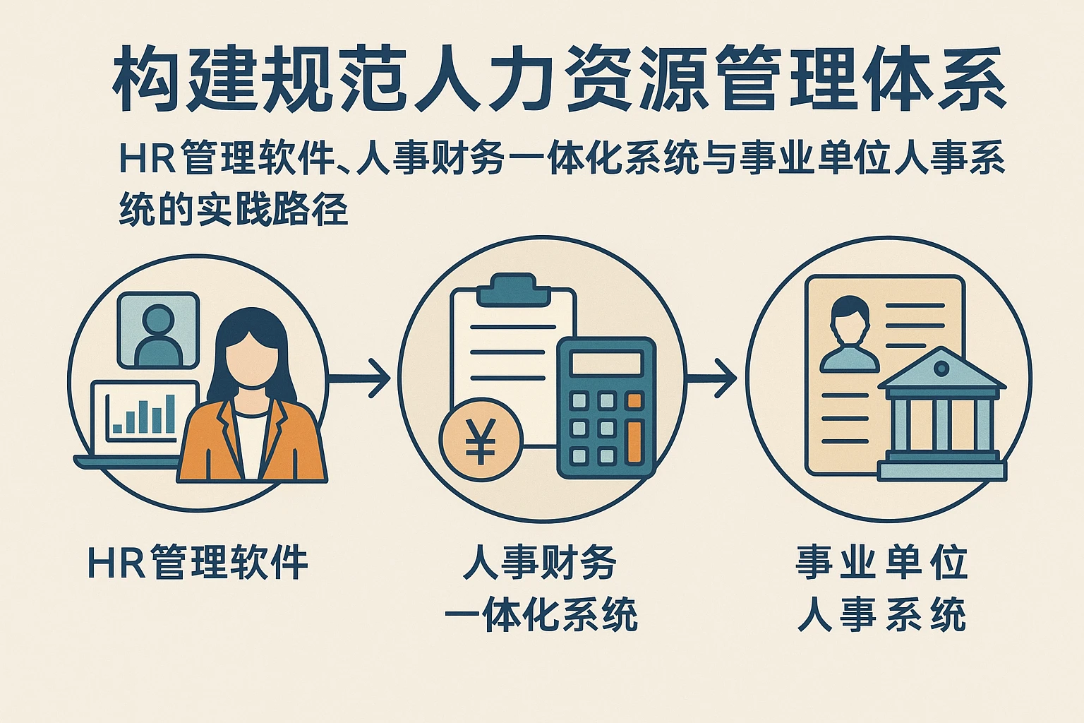 构建规范人力资源管理体系：HR管理软件、人事财务一体化系统与事业单位人事系统的实践路径