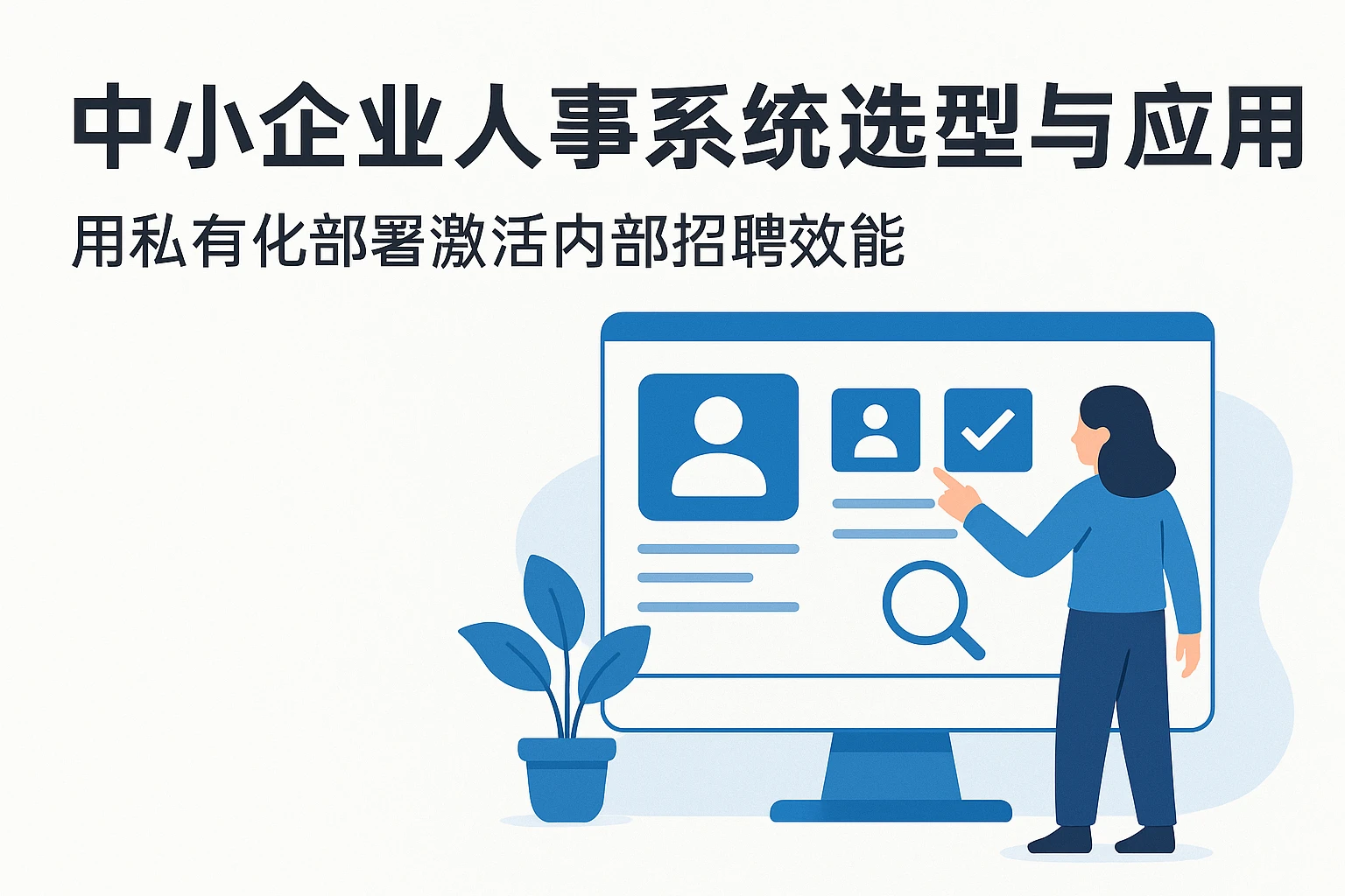 中小企业人事系统选型与应用：用私有化部署激活内部招聘效能