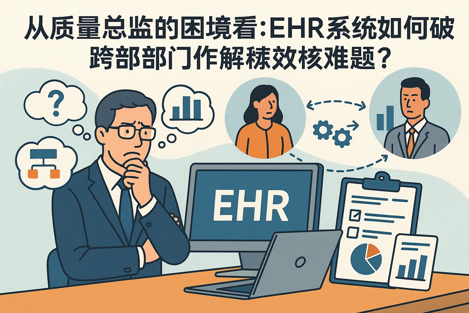 从质量总监的困境看：EHR系统如何破解跨部门协作与绩效考核难题？