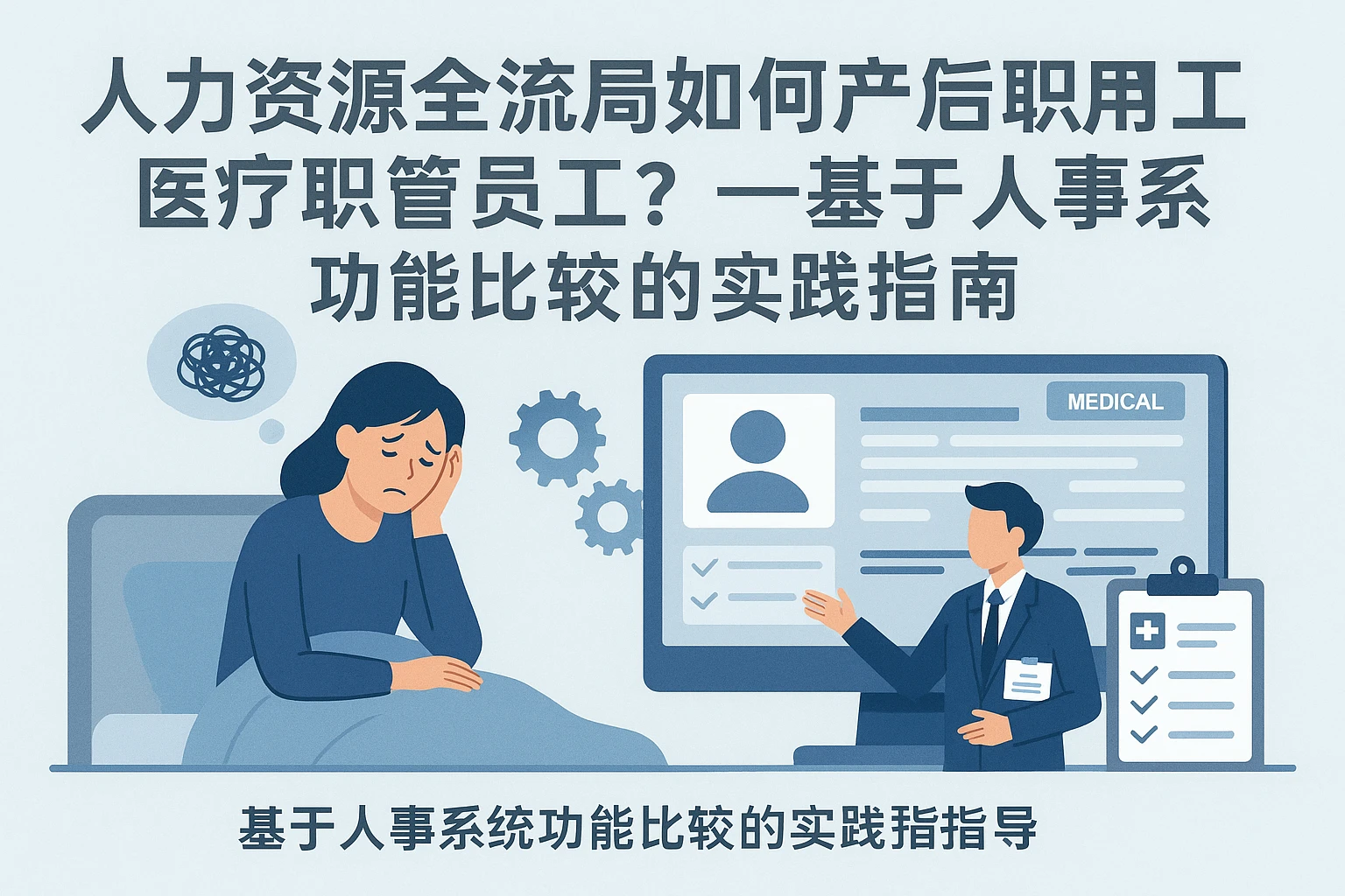 人力资源全流程系统如何应对产后抑郁员工医疗期管理？——基于人事系统功能比较的实践指南
