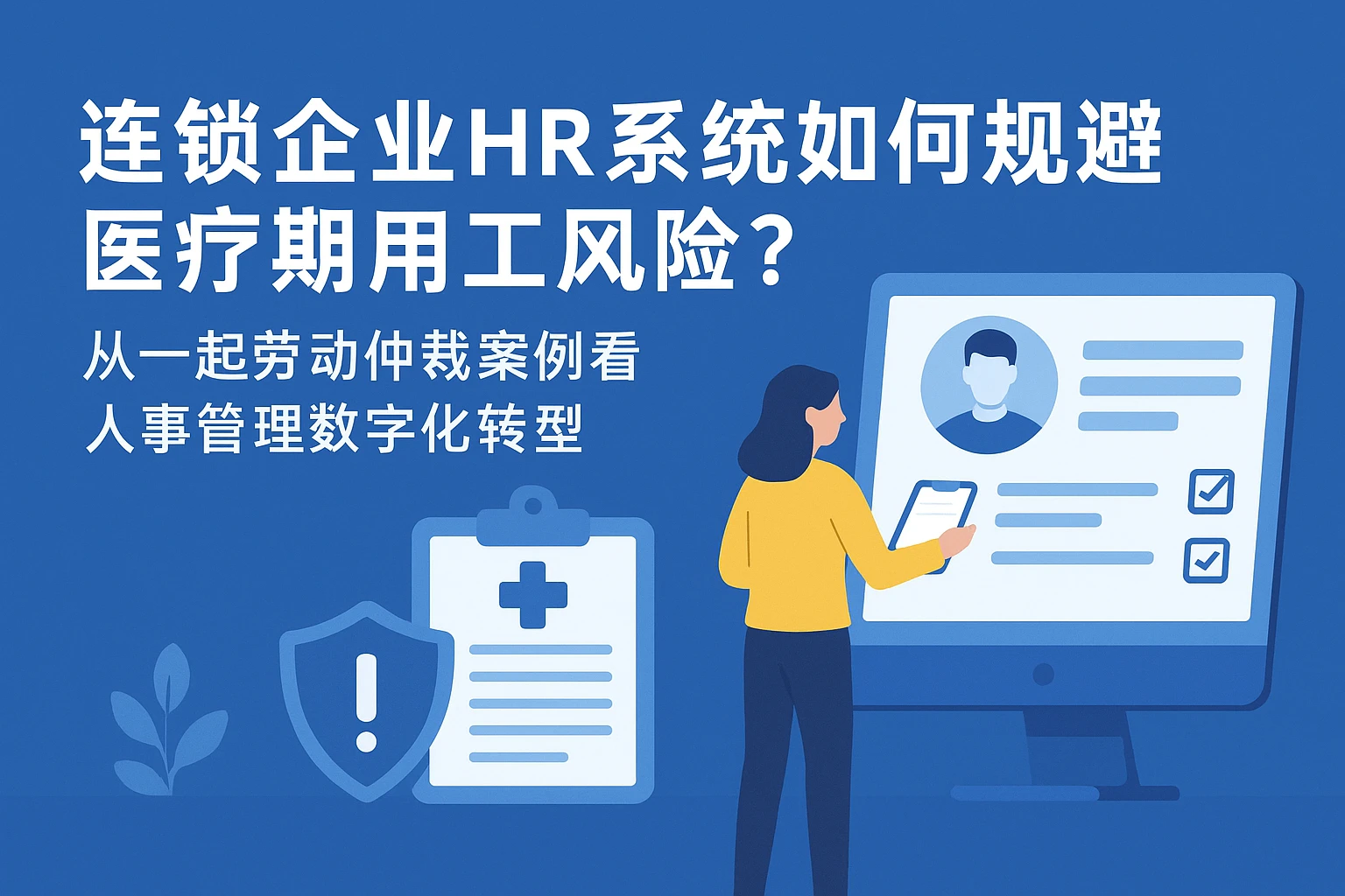 连锁企业HR系统如何规避医疗期用工风险？从一起劳动仲裁案例看人事管理数字化转型