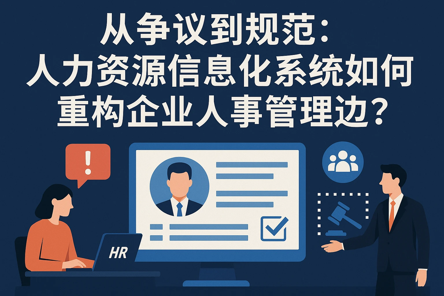 从争议到规范：人力资源信息化系统如何重构企业人事管理边界？
