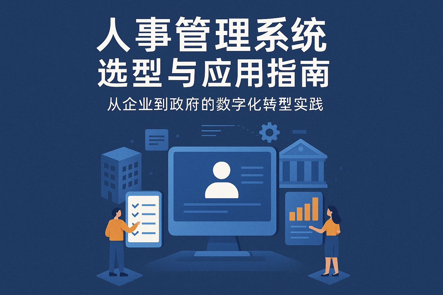 人事管理系统选型与应用指南：从企业到政府的数字化转型实践