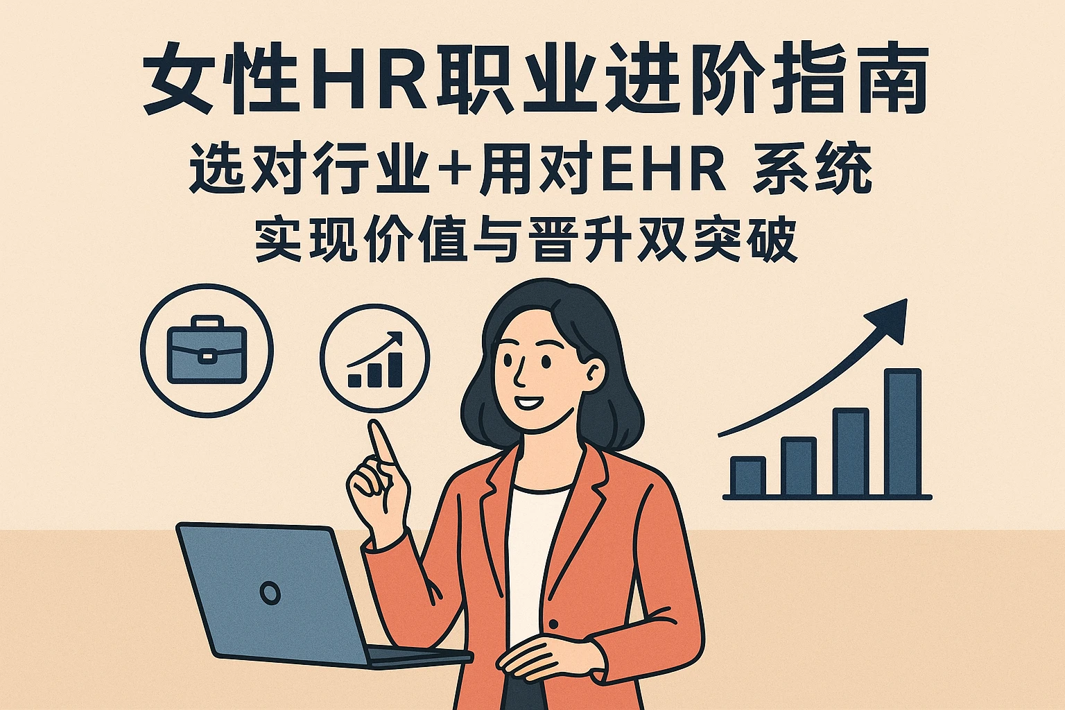 女性HR职业进阶指南：选对行业+用对EHR系统，实现价值与晋升双突破