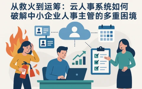 从救火到运筹：云人事系统如何破解中小企业人事主管的多重困境