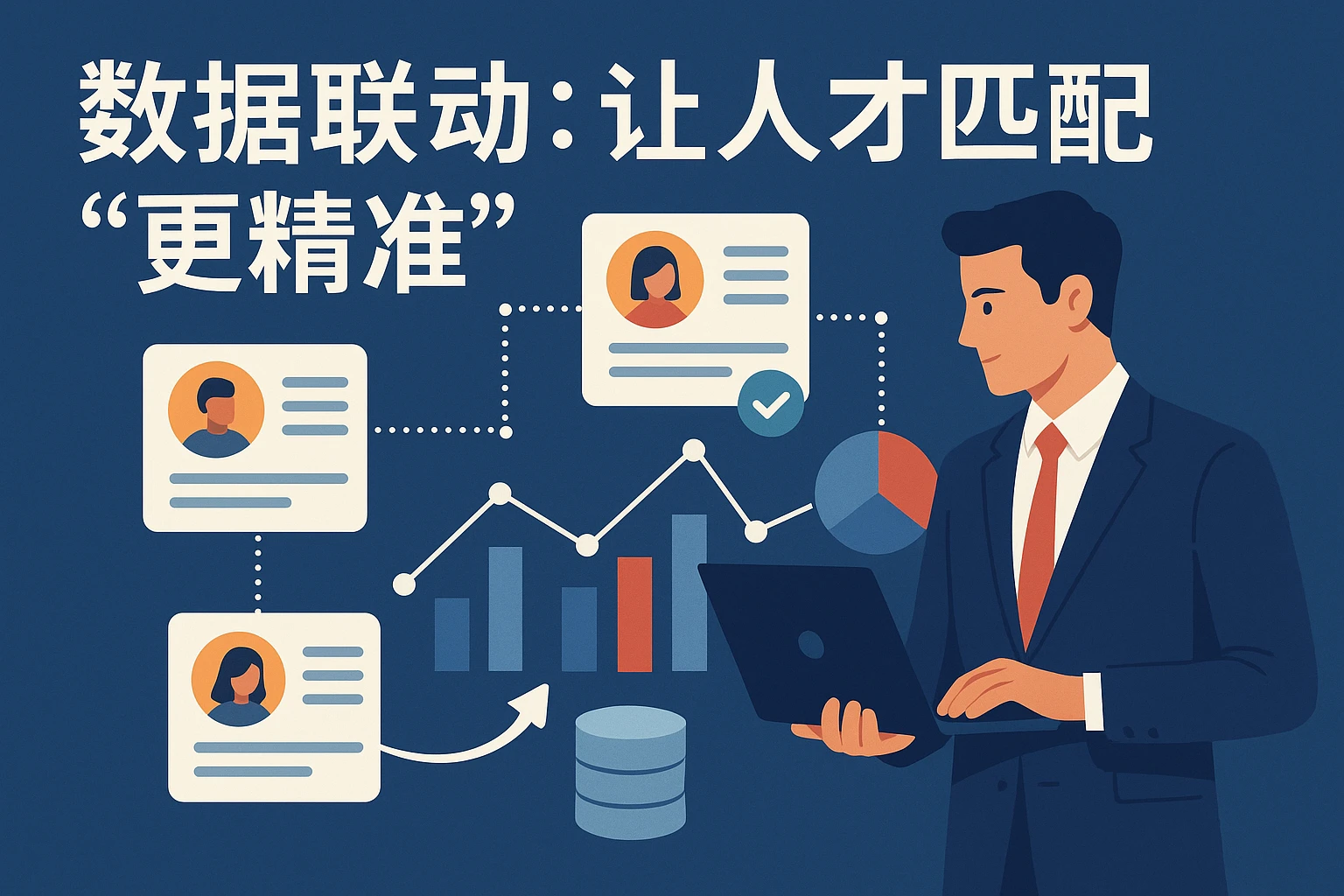 2. 数据联动：让人才匹配“更精准”