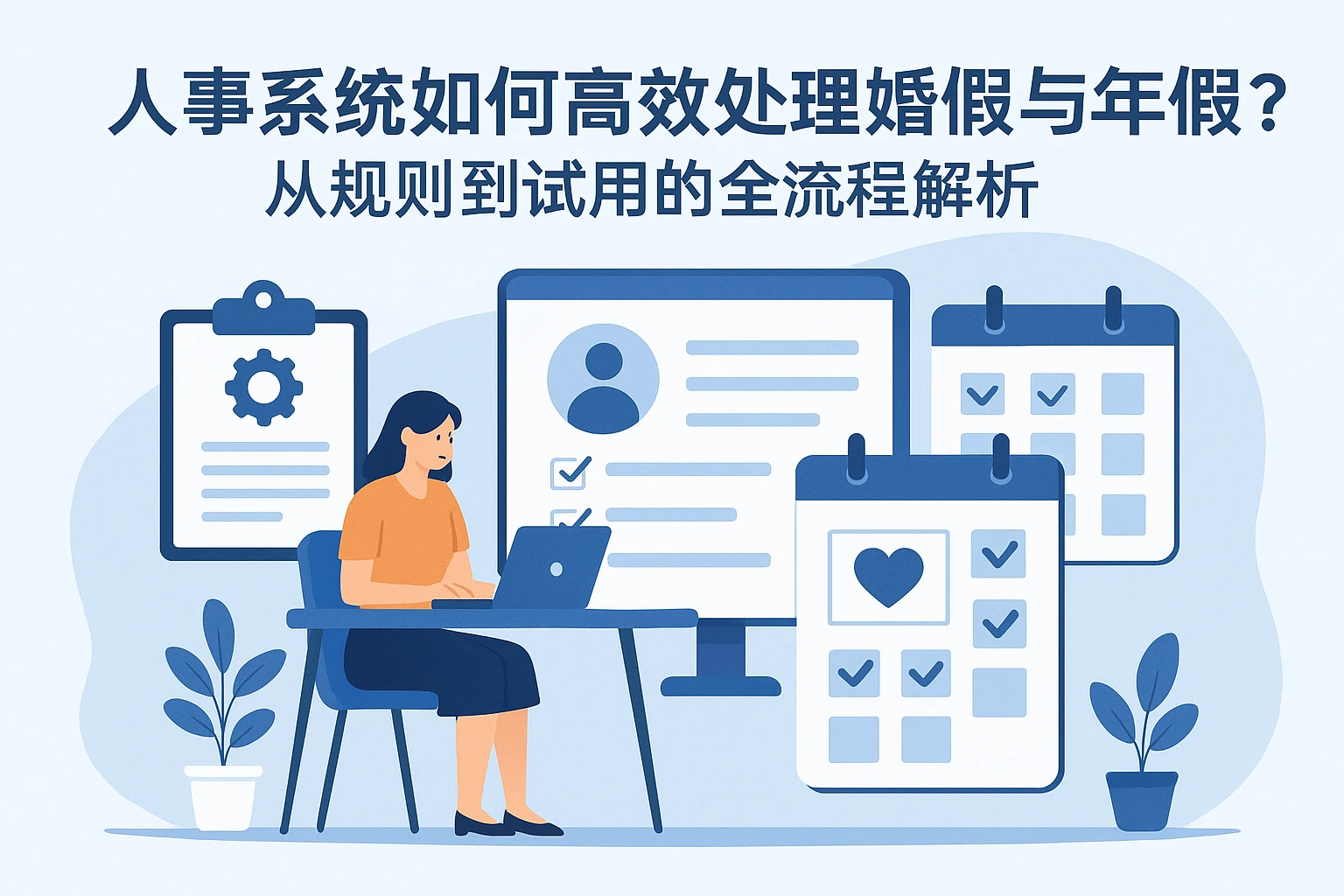 人事系统如何高效处理婚假与年假管理？从规则到试用的全流程解析