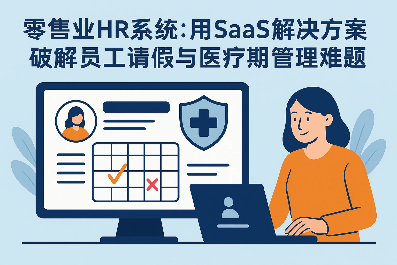零售业HR系统：用SaaS解决方案破解员工请假与医疗期管理难题