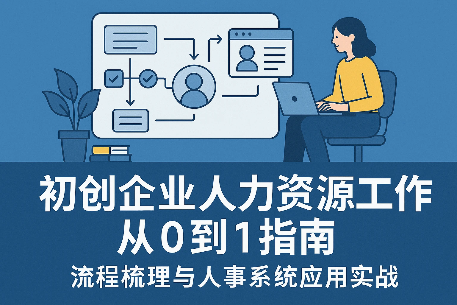 初创企业人力资源工作从0到1指南：流程梳理与人事系统应用实战