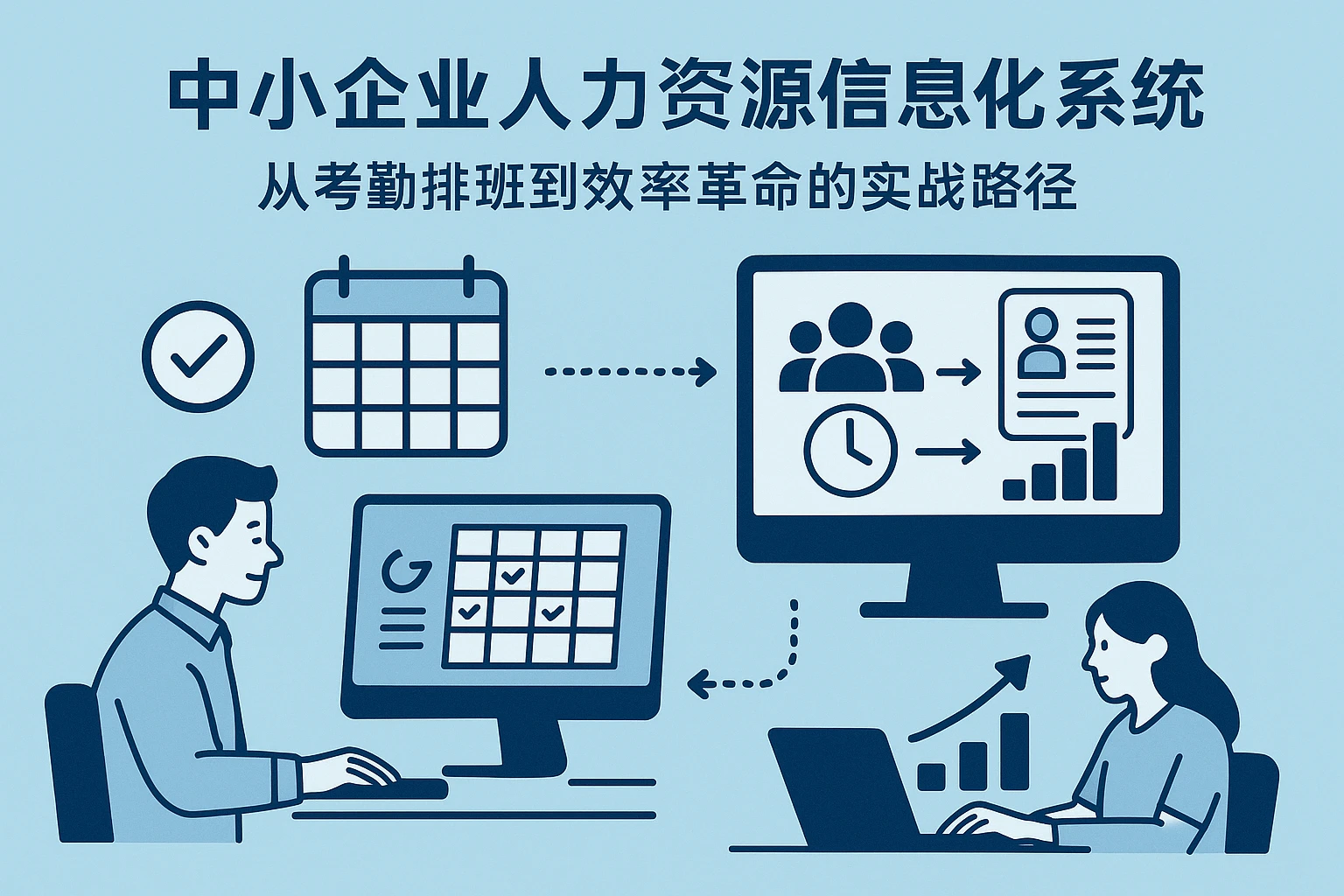 中小企业人力资源信息化系统：从考勤排班到效率革命的实战路径