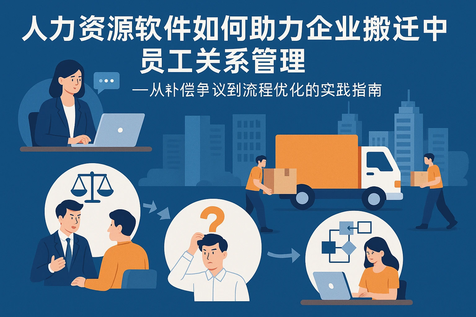 人力资源软件如何助力企业搬迁中的员工关系管理——从补偿争议到流程优化的实践指南