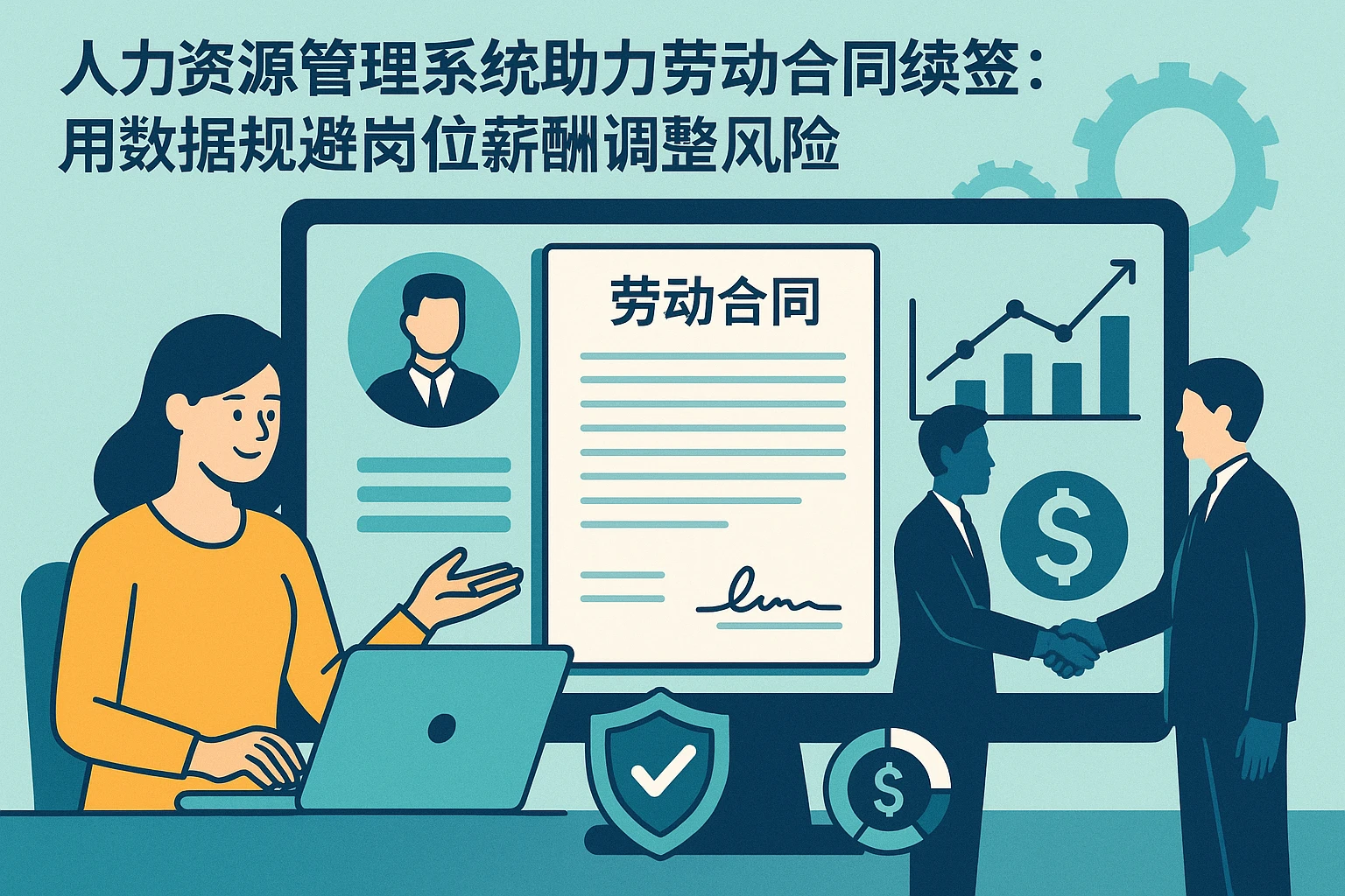 人力资源管理系统助力劳动合同续签：用数据规避岗位薪酬调整风险