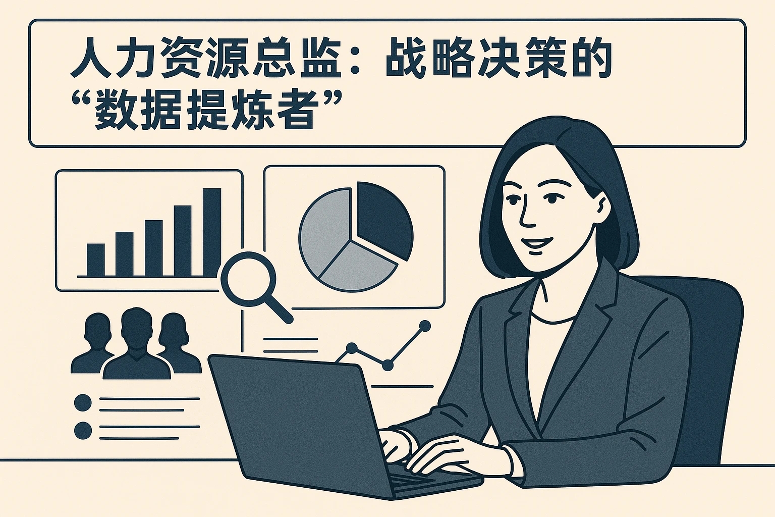 2. 人力资源总监：战略决策的“数据提炼者”
