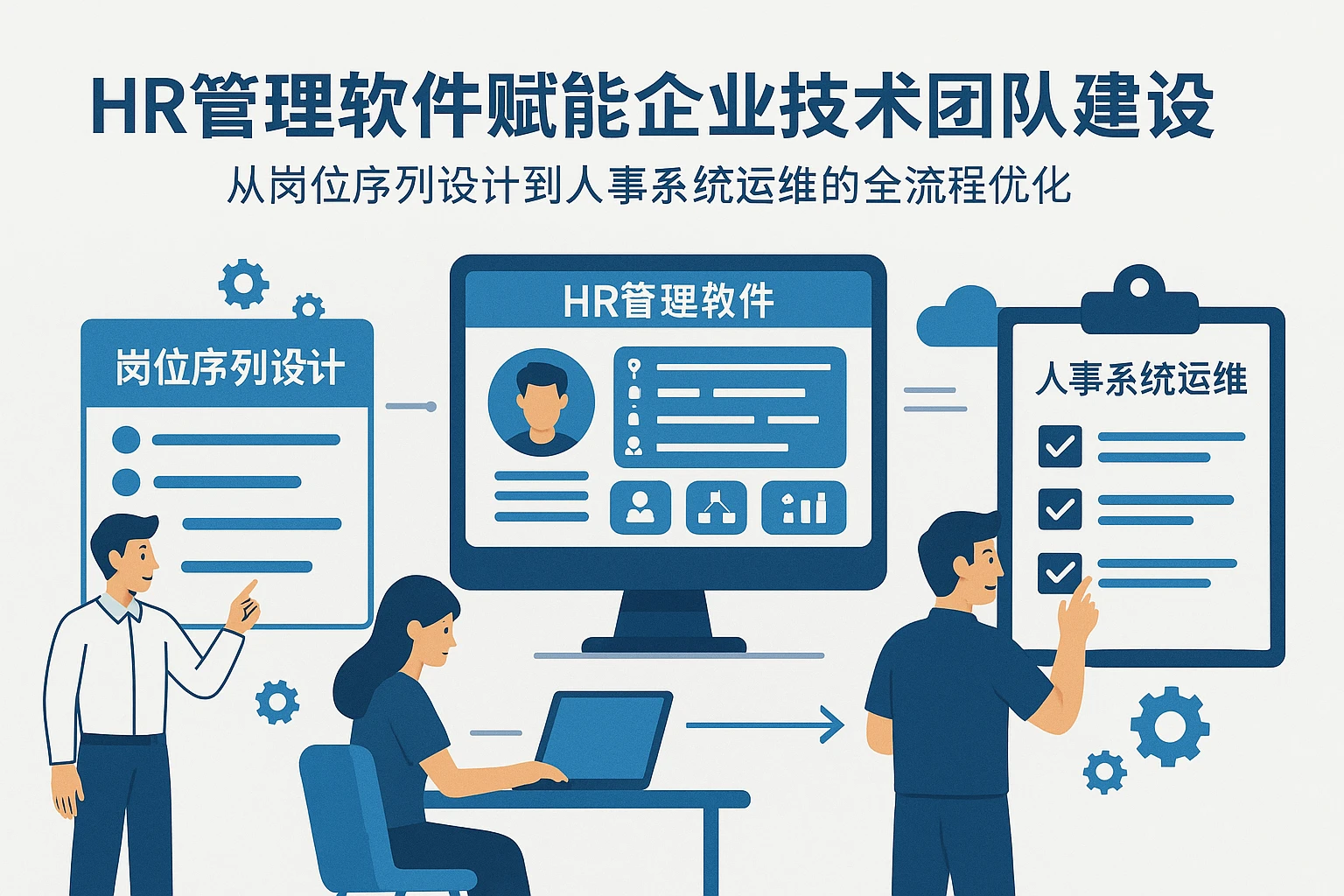 HR管理软件赋能企业技术团队建设：从岗位序列设计到人事系统运维的全流程优化