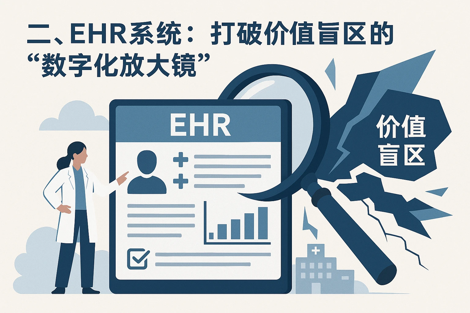 二、EHR系统：打破价值盲区的“数字化放大镜”