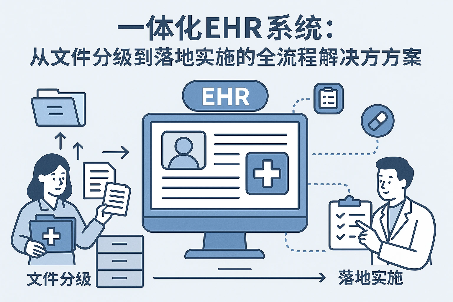 一体化EHR系统：从文件分级到落地实施的全流程解决方案