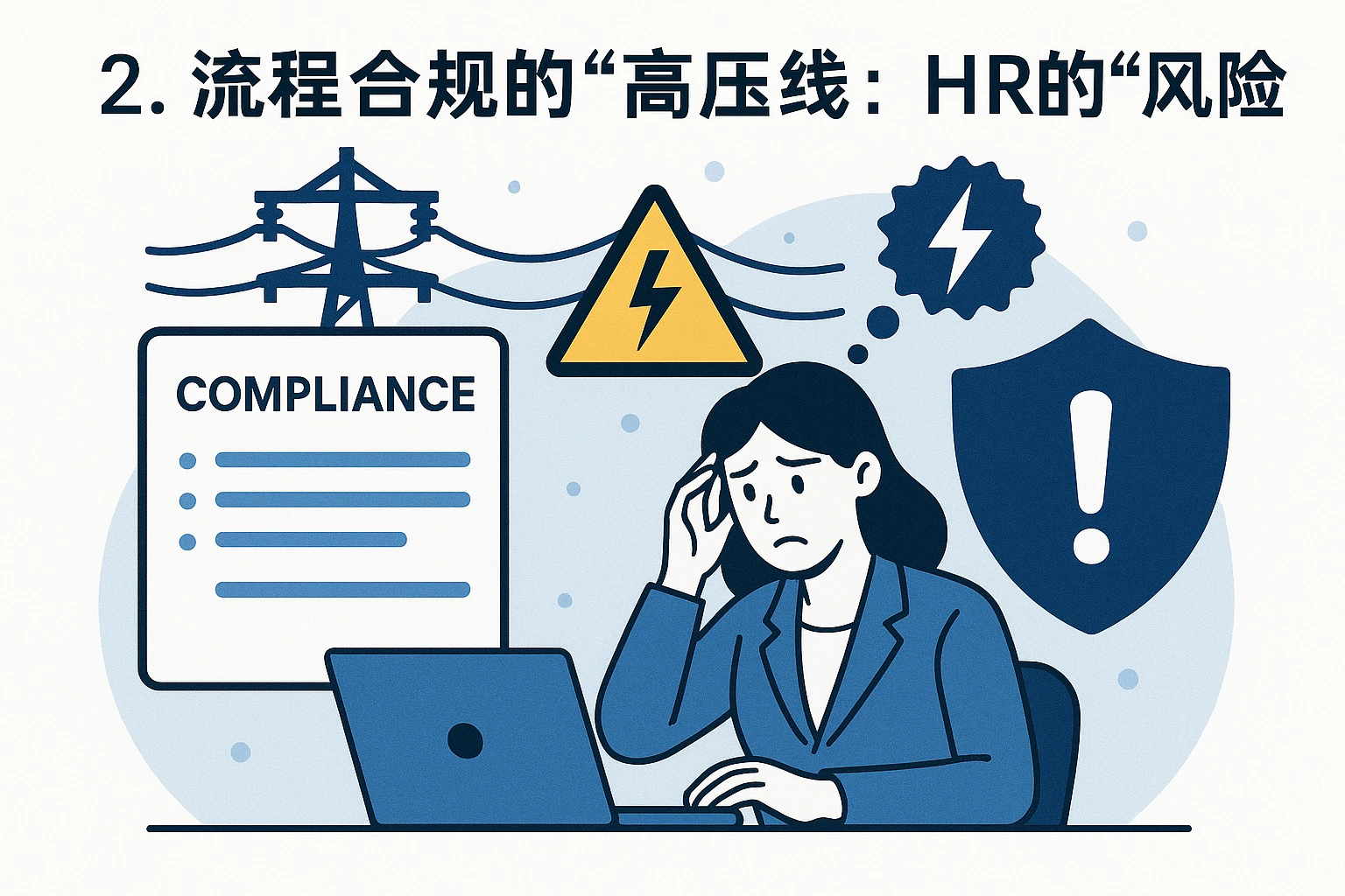 2. 流程合规的“高压线”：HR的“风险恐惧”
