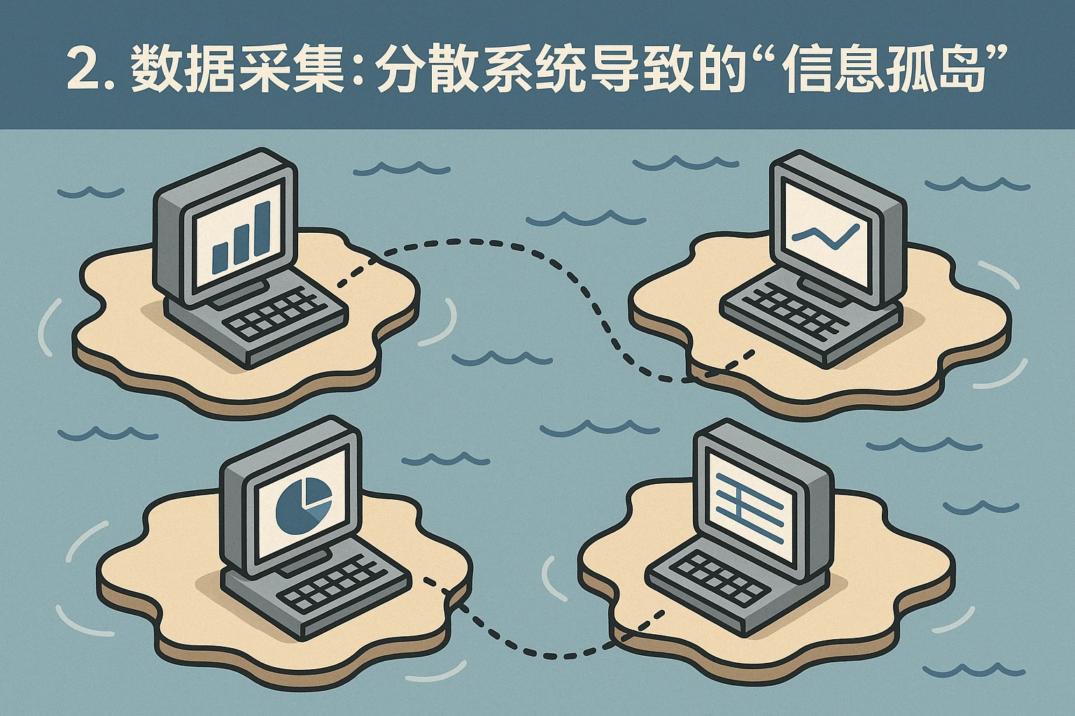 2. 数据采集：分散系统导致的“信息孤岛”