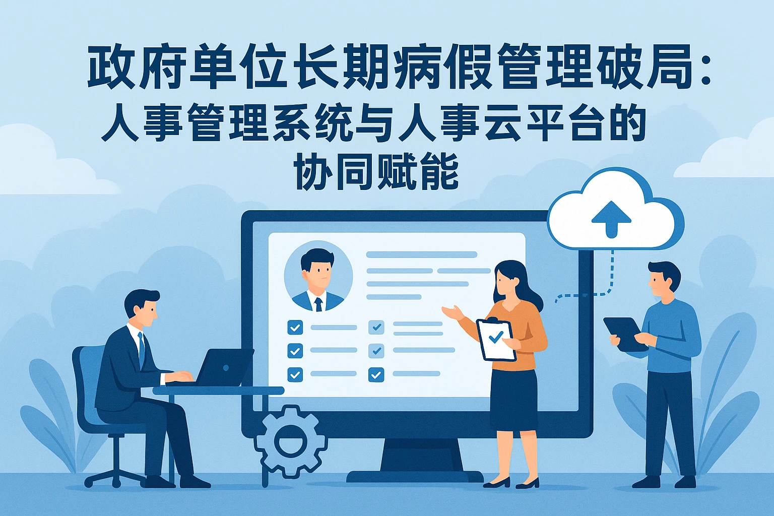 政府单位长期病假管理破局：人事管理系统与人事云平台的协同赋能
